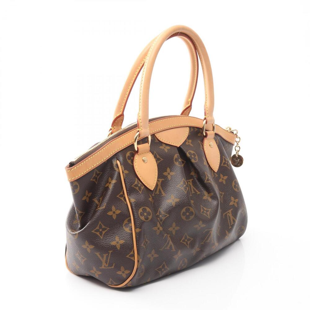 Louis Vuitton Canvas Leather Brown Monogram Tivoli Handbag - Picture 2 of 8